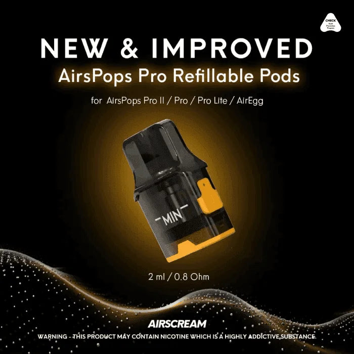 Airscream Airspops Pro II 氣泡2代可調瓦註油主機/氣泡二代空倉