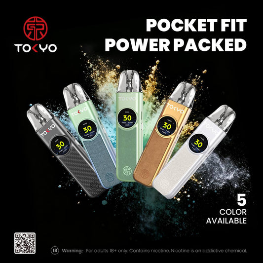 東京帝刻菸油主機/東京帝刻空倉(開放式/一盒三顆)