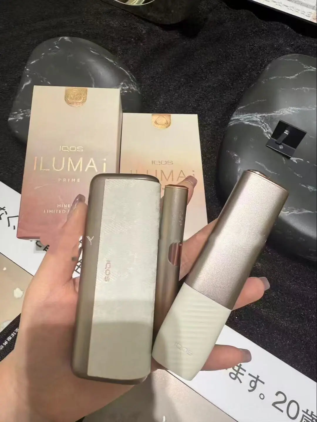 【日本限定樱花金系列】加熱煙ILUMA onei主機/ILUM Ai主機/ILUMA PRIMEi主機